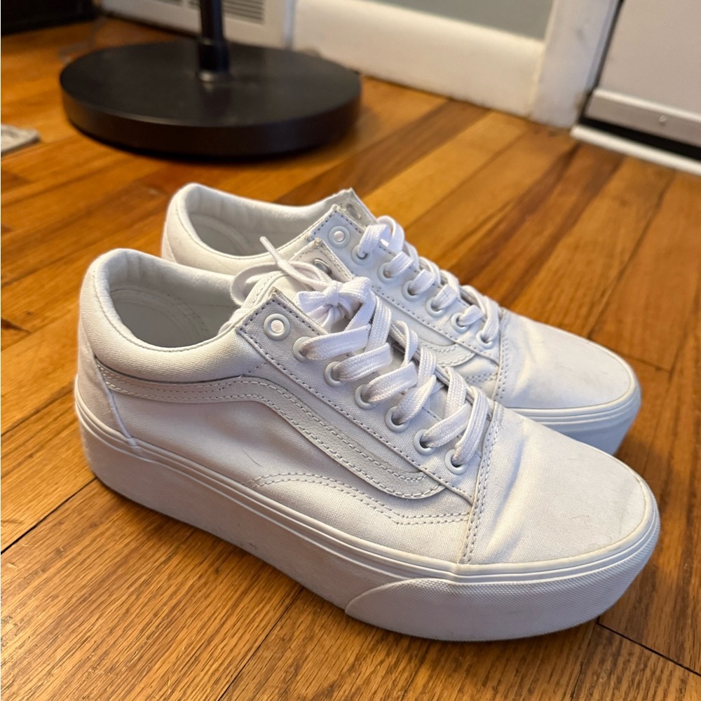 Vans Women's Old Skool Platform Shoe size 8.5 - Picture 5 of 6